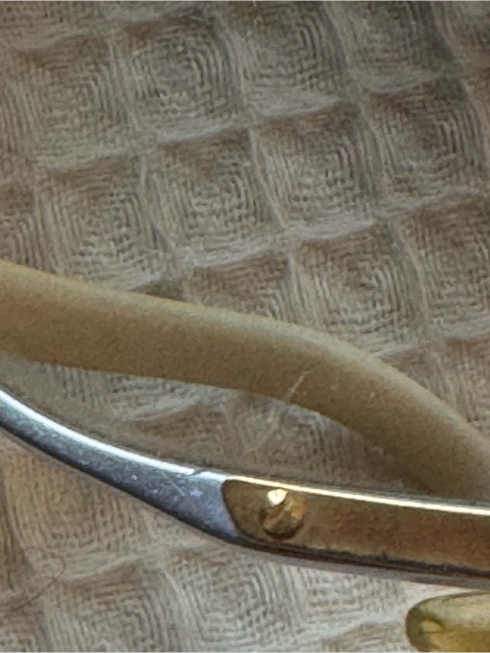 Vintage Alpina men’s Gold Rivet Aviator Sunglasses with Gradient Gray Lenses - Picture 2 of 10